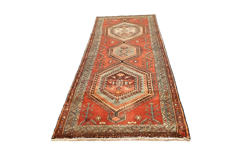 Tapis de couloir Tapis persan - Nomadic - 292 x 98 cm - orange