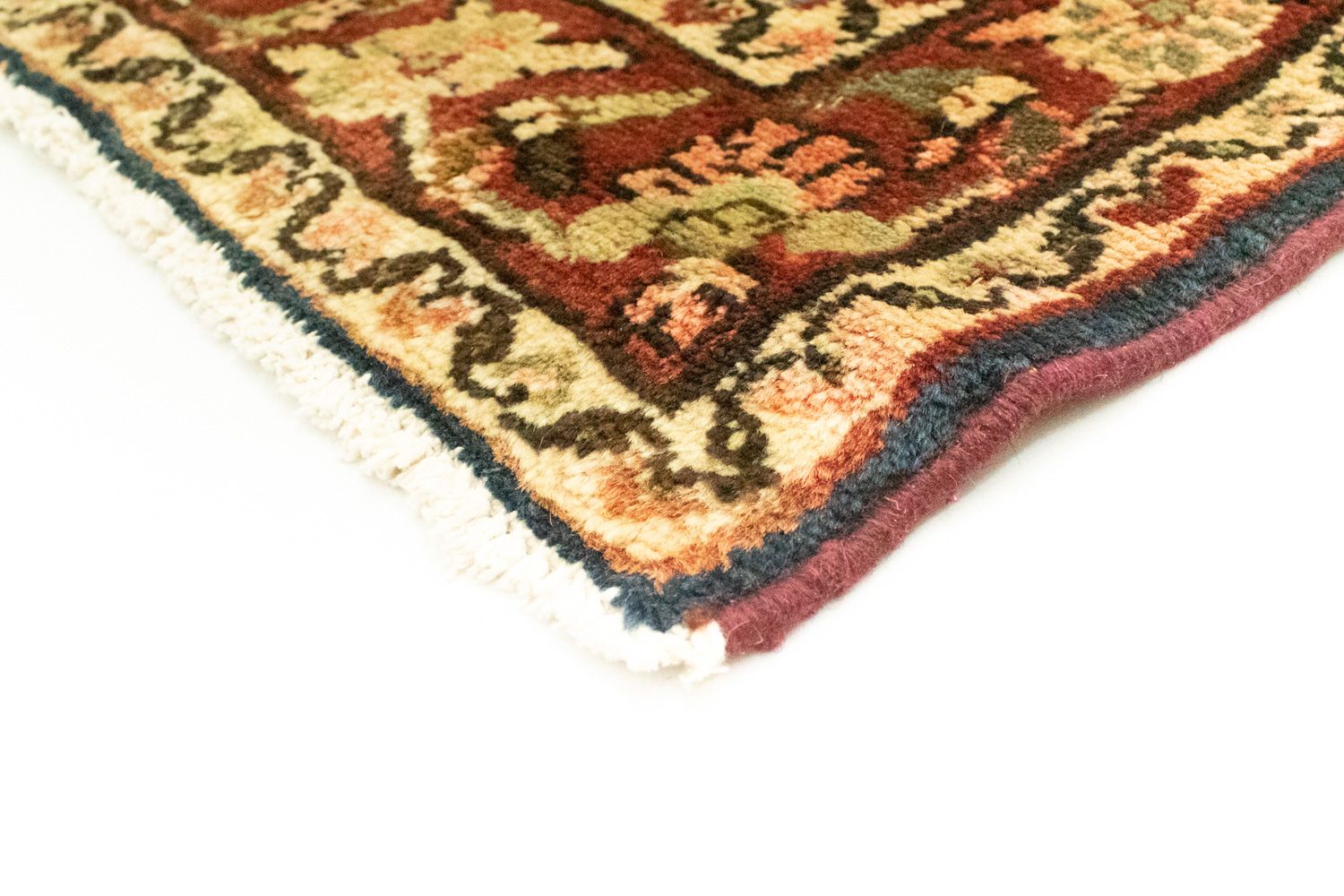 Tapis de couloir Tapis persan - Nomadic - 428 x 110 cm - bleu