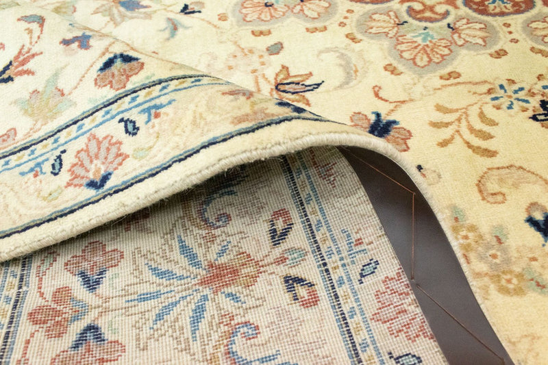 Tapis persan - Keshan - 353 x 240 cm - beige