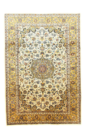Tapis persan - Keshan - 320 x 215 cm - beige