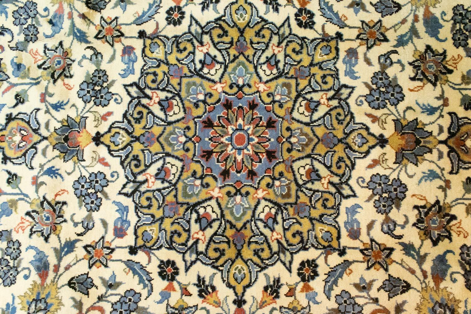 Tapis persan - Keshan - 320 x 215 cm - beige