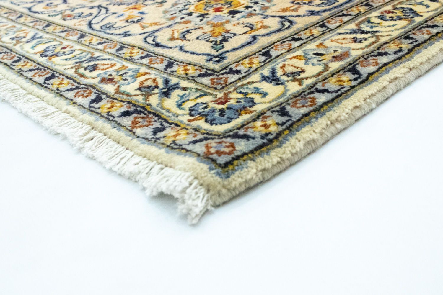 Tapis persan - Keshan - 402 x 296 cm - beige