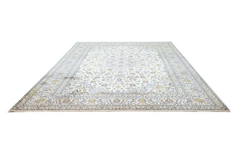 Tapis persan - Keshan - 402 x 296 cm - beige