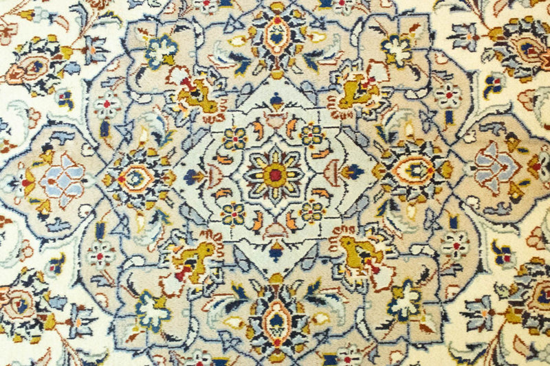 Tapis persan - Keshan - 405 x 294 cm - beige