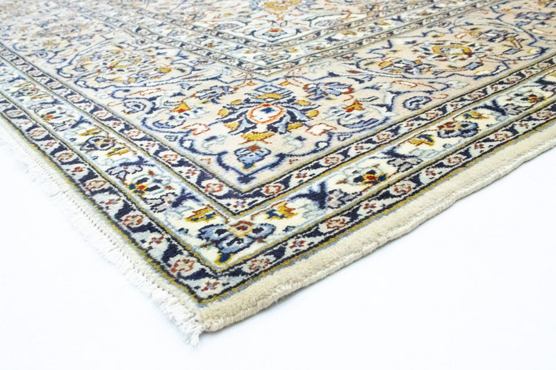 Tapis persan - Keshan - 405 x 294 cm - beige