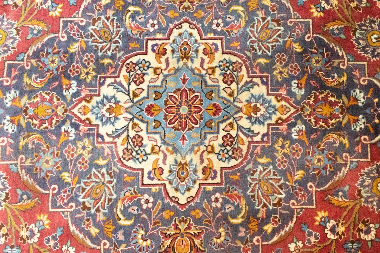 Tapis persan - Keshan - 397 x 300 cm - orange