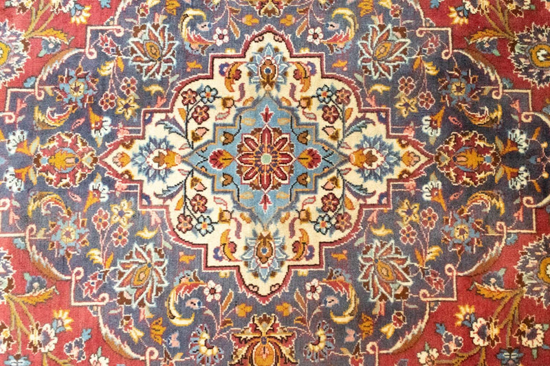 Tapis persan - Keshan - 397 x 300 cm - orange