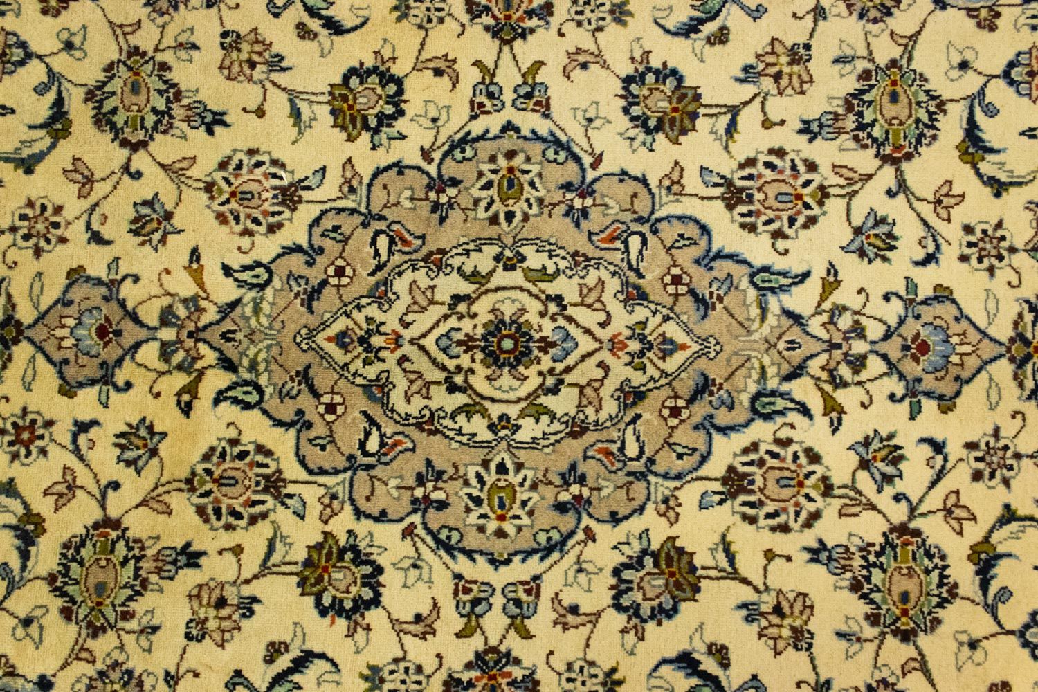 Tapis persan - Keshan - 300 x 198 cm - beige