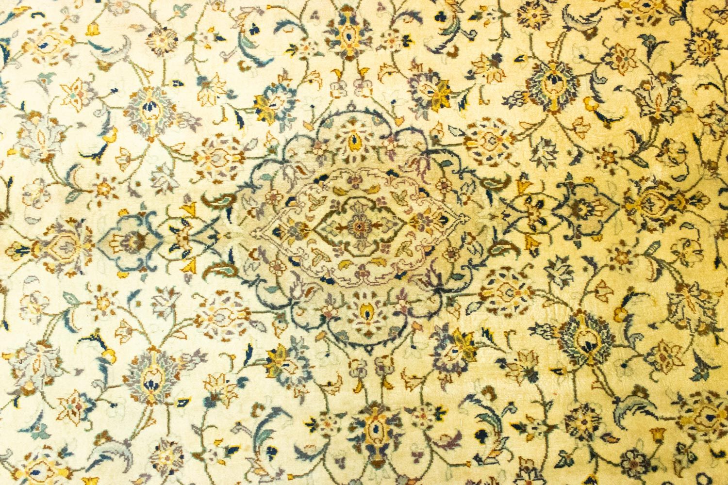 Perserteppich - Keshan 300 x 202 cm - beige