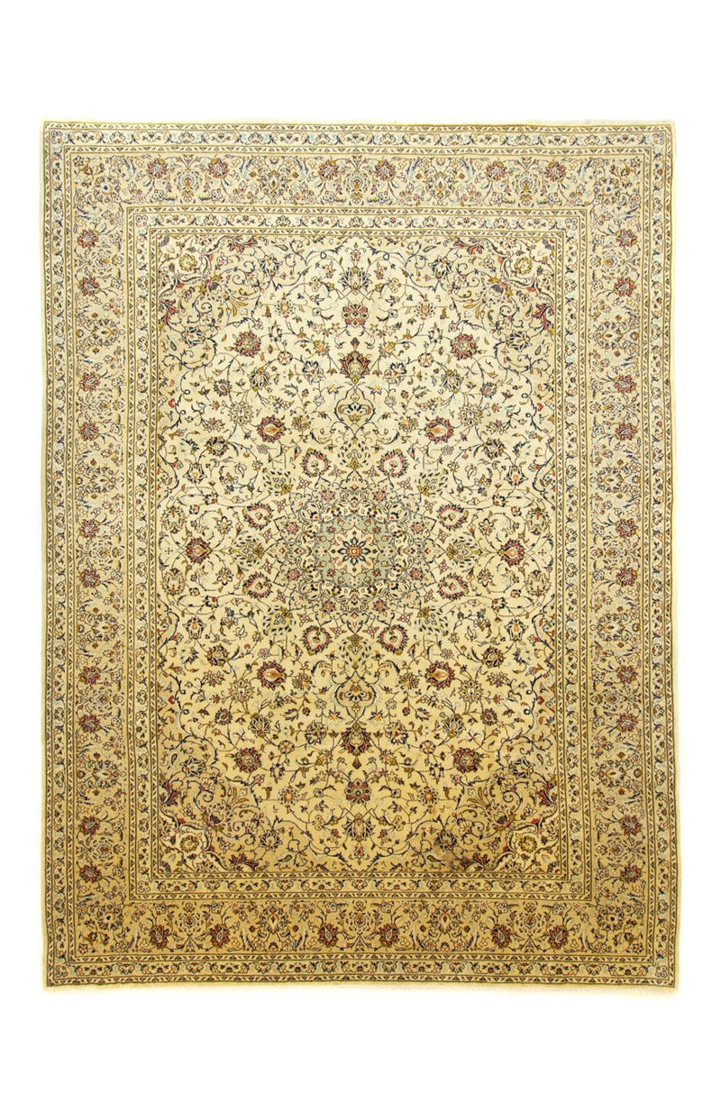 Tapis persan - Keshan - 350 x 252 cm - beige