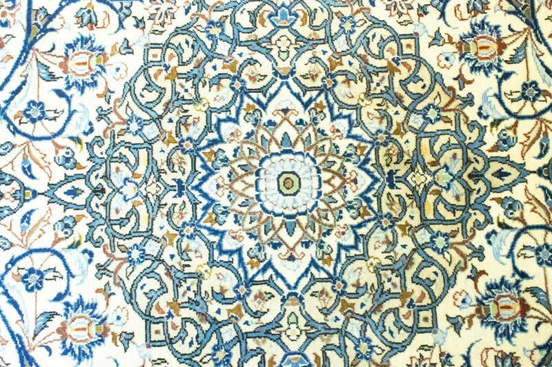 Tapis persan - Keshan - 402 x 281 cm - beige