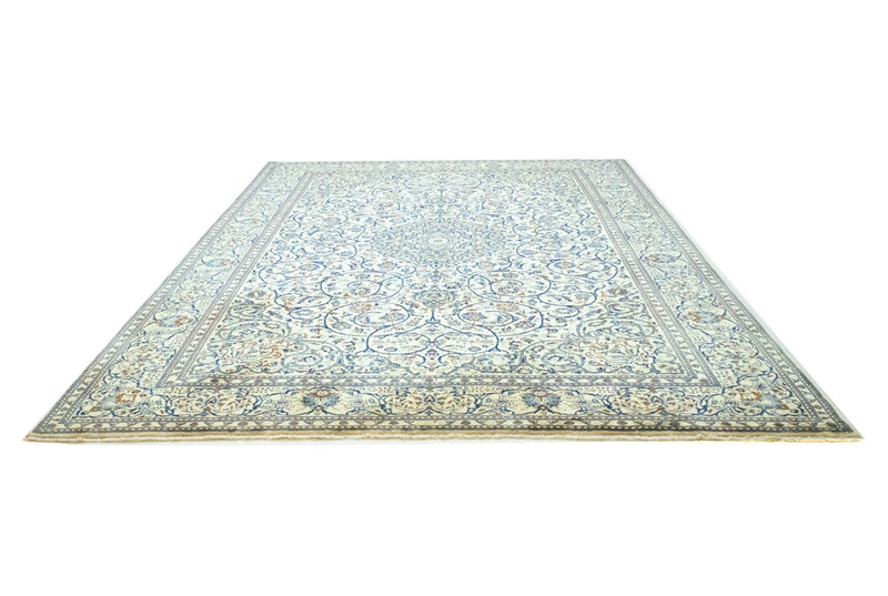 Tapis persan - Keshan - 402 x 281 cm - beige