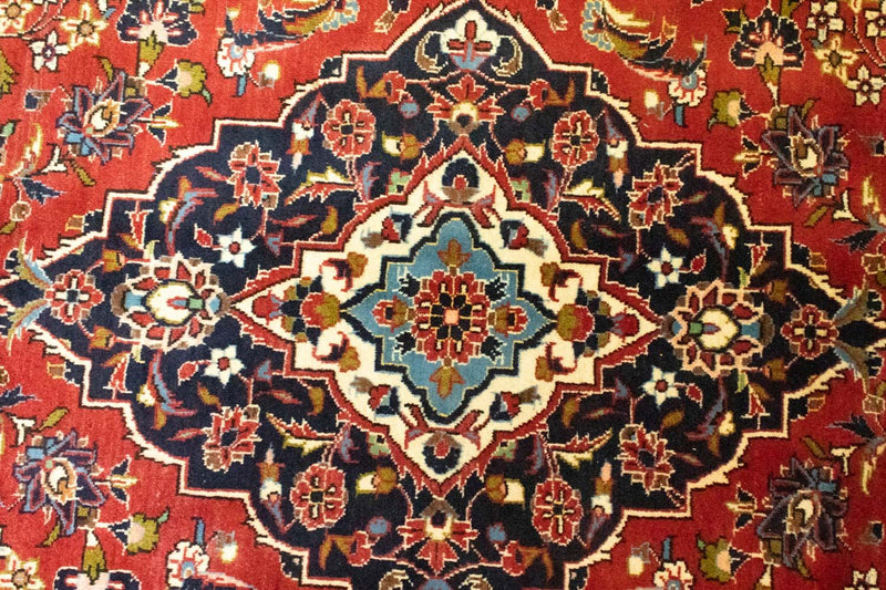 Tapis persan - Keshan - 349 x 246 cm - orange