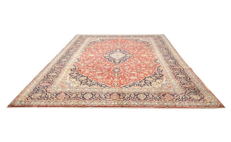 Tapis persan - Keshan - 385 x 270 cm - orange