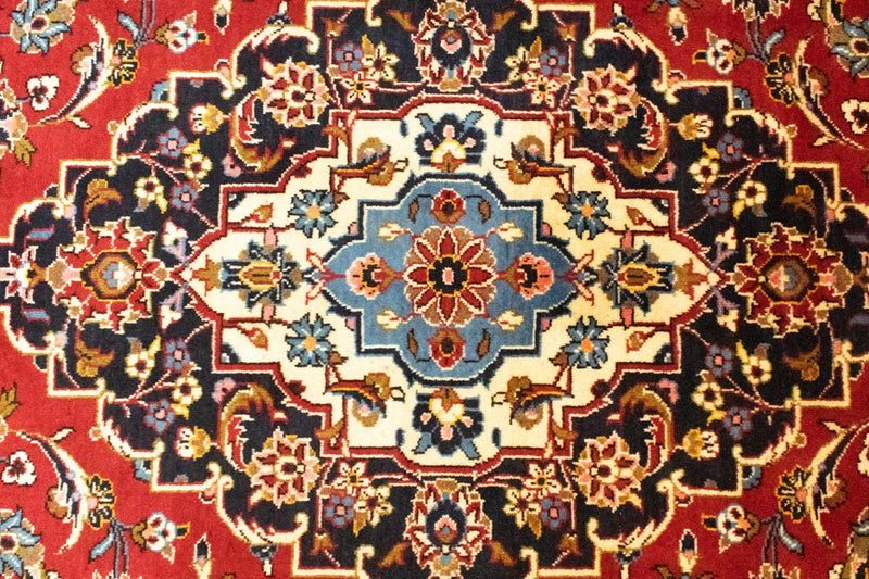 Tapis persan - Keshan - 340 x 245 cm - rouge
