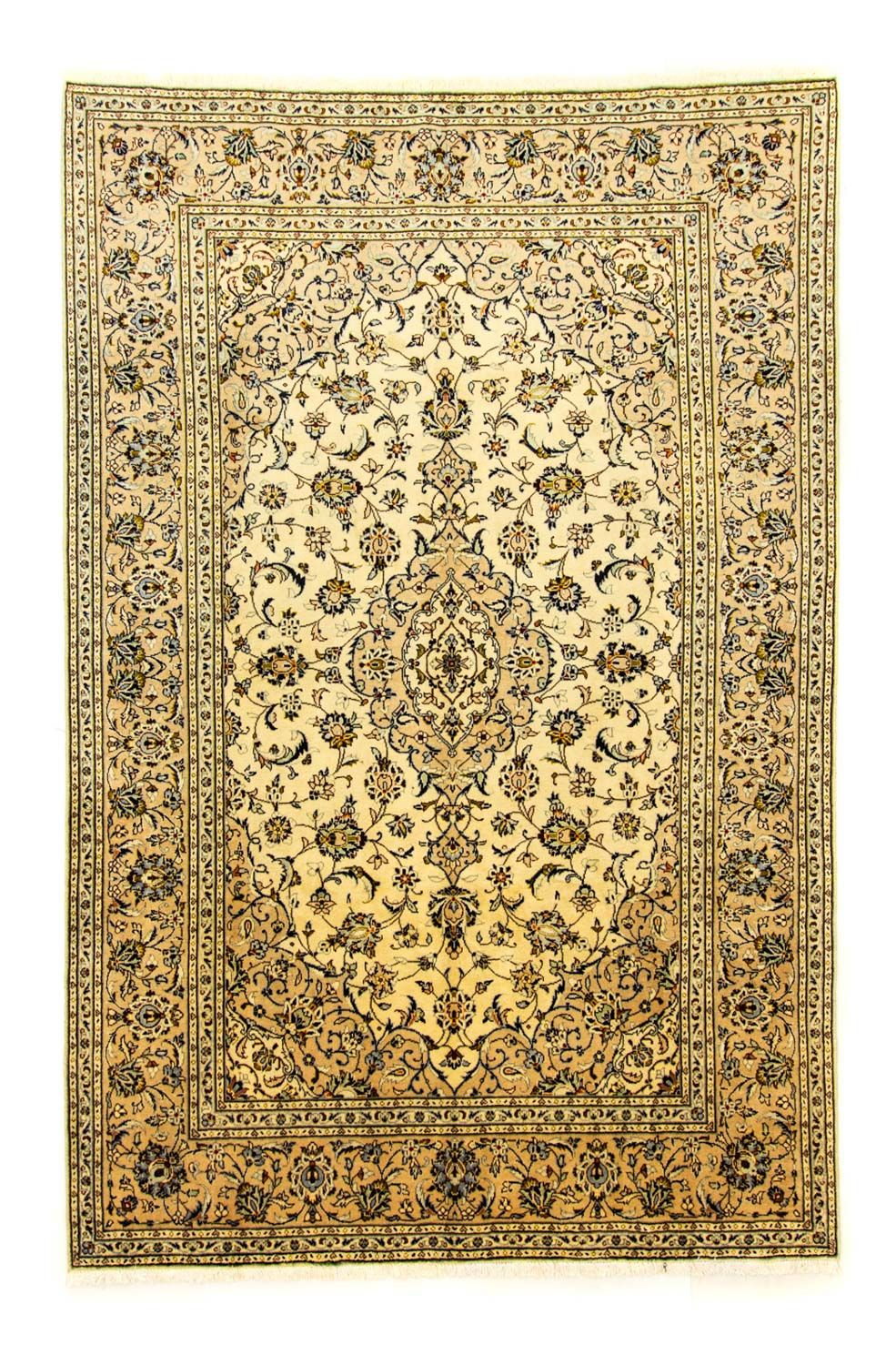 Tapis persan - Keshan - 300 x 197 cm - beige