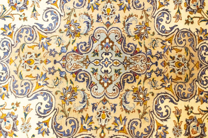 Tapis persan - Keshan - 396 x 293 cm - beige