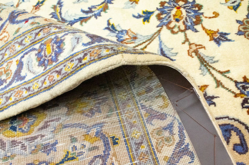 Tapis persan - Keshan - 396 x 293 cm - beige