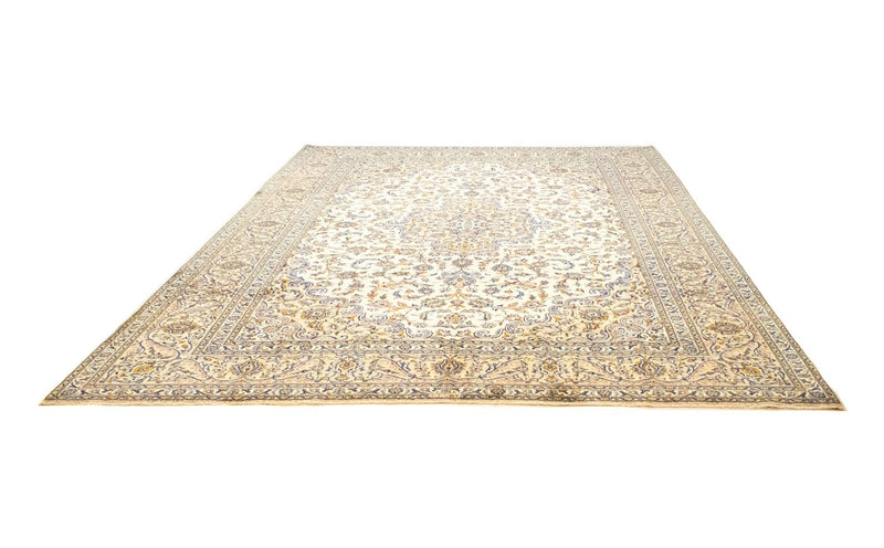 Tapis persan - Keshan - 396 x 293 cm - beige