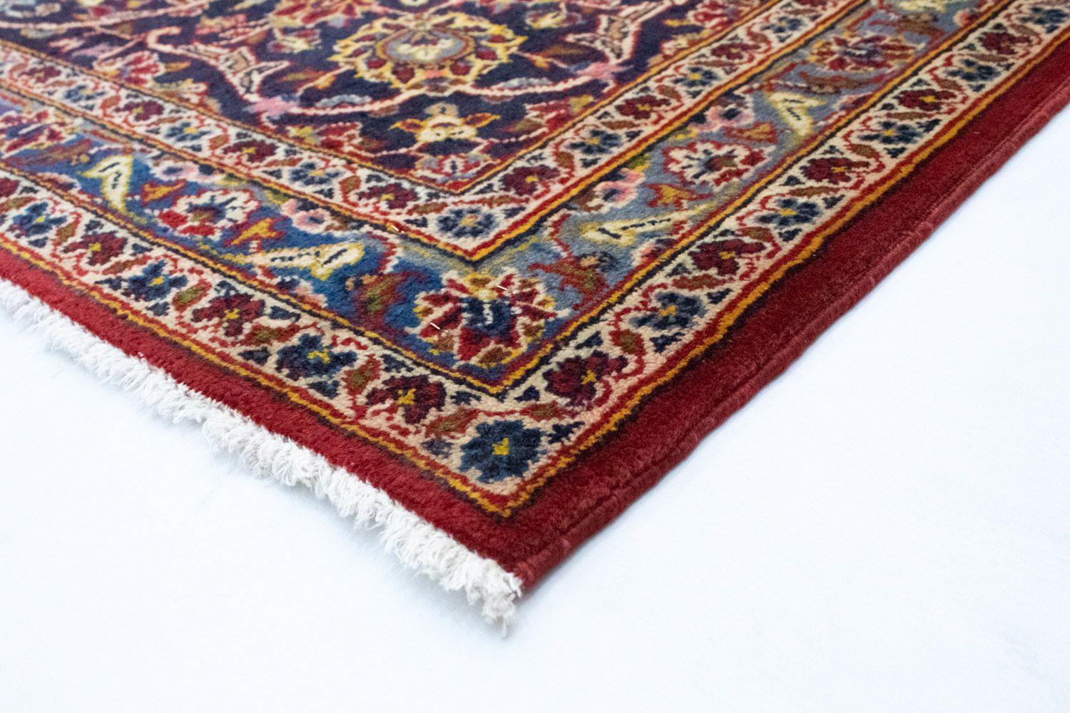 Tapis persan - Keshan - 390 x 297 cm - rouge