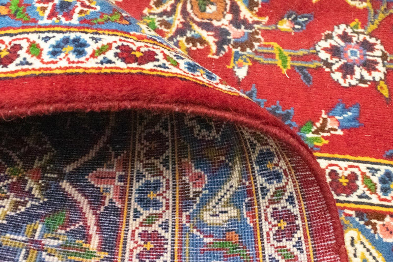 Tapis persan - Keshan - 391 x 294 cm - rouge