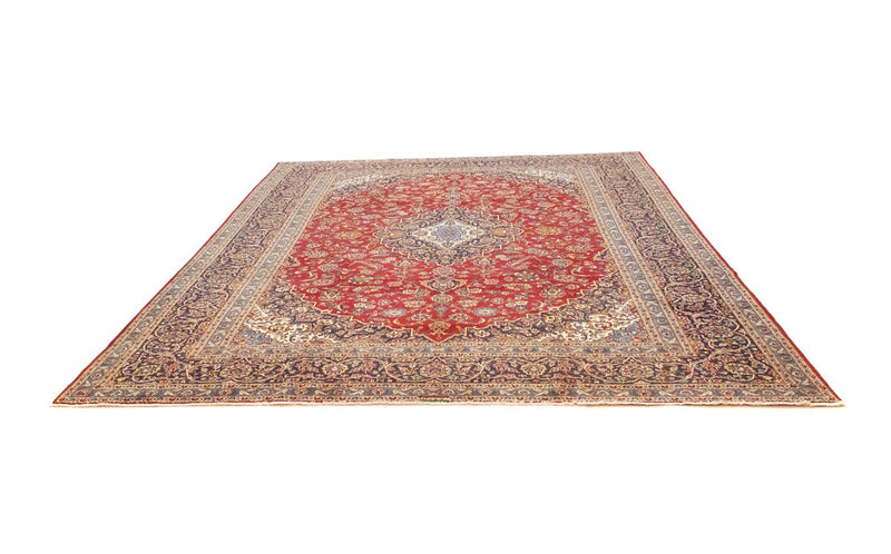 Tapis persan - Keshan - 391 x 294 cm - rouge
