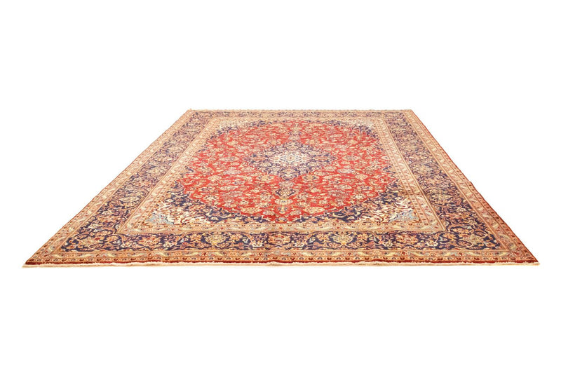 Tapis persan - Keshan - 402 x 297 cm - rouge