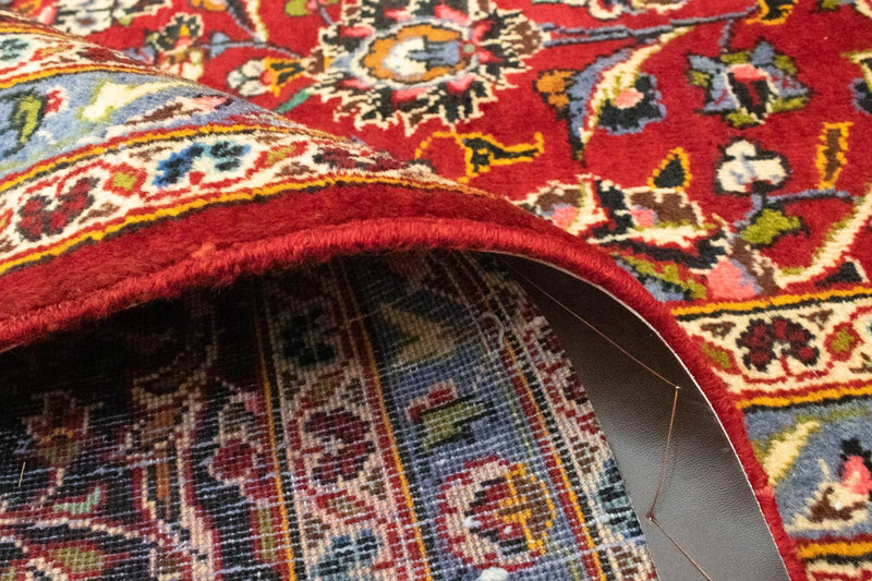Tapis persan - Keshan - 415 x 298 cm - rouge