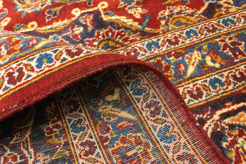 Tapis persan - Keshan - 406 x 307 cm - orange