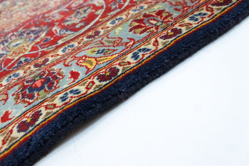 Tapis persan - Keshan - 433 x 300 cm - bleu
