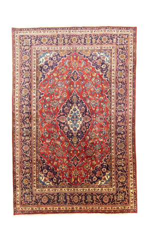 Tapis persan - Classique - 290 x 193 cm - rouge
