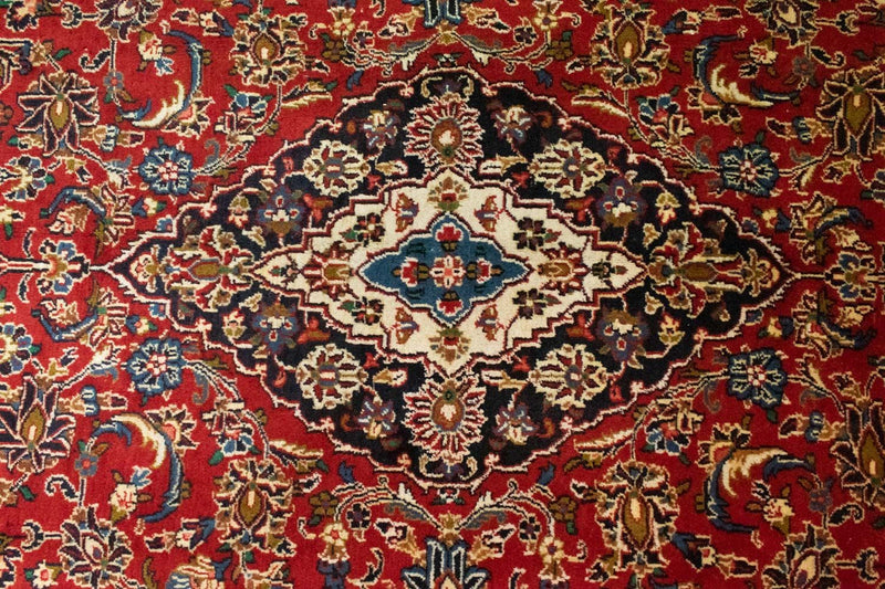 Tapis persan - Keshan - 311 x 200 cm - rouge