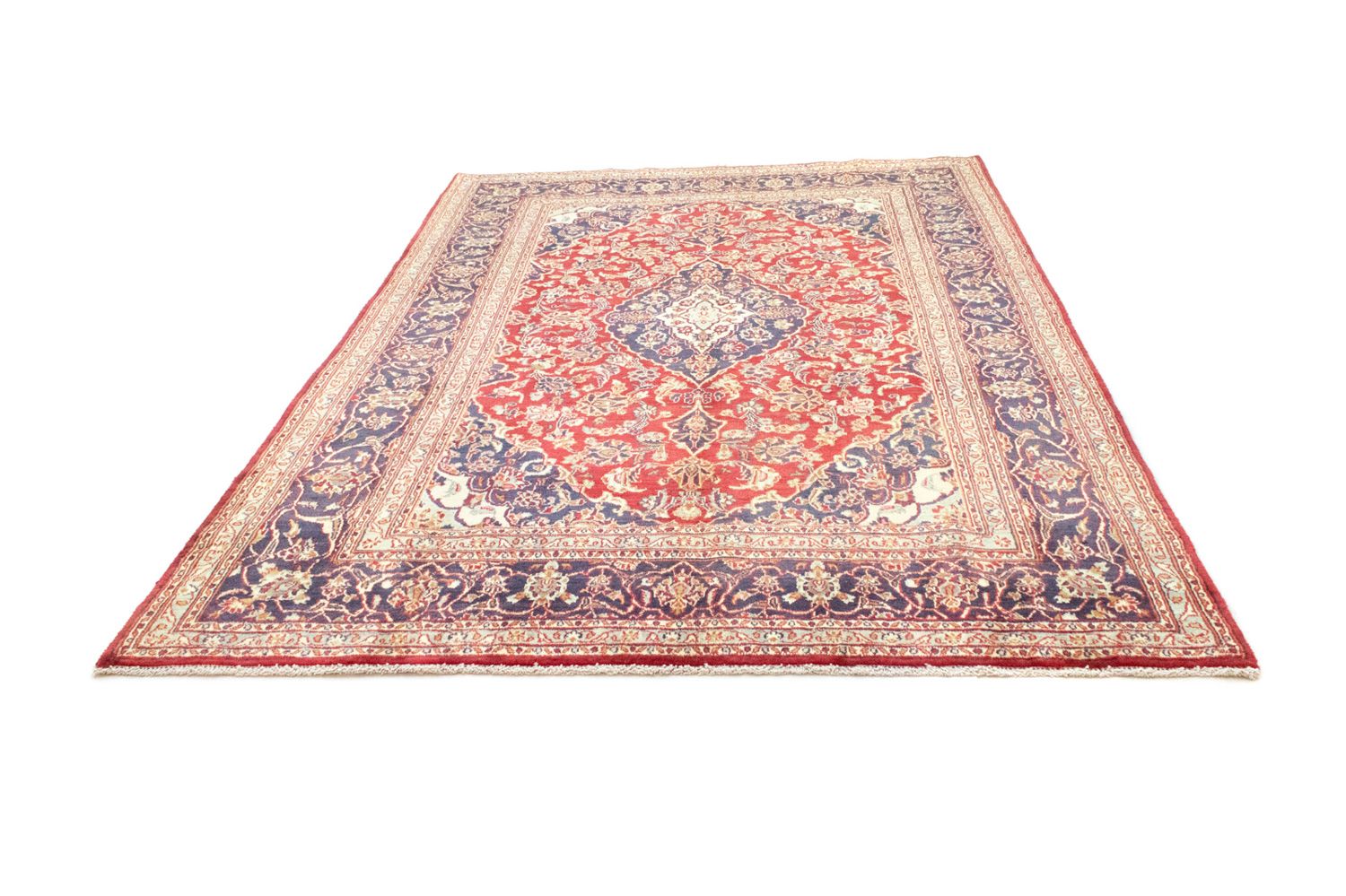 Tapis persan - Keshan - 290 x 200 cm - rouge