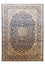 Tapis persan - Classique - 414 x 295 cm - bleu