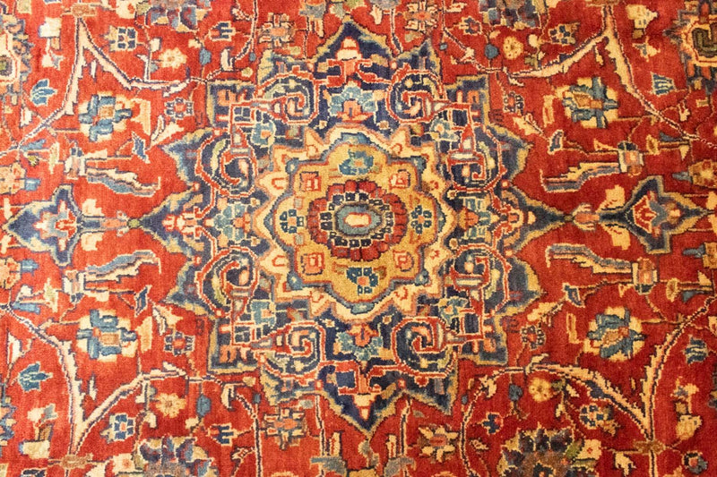 Tapis persan - Nomadic - 333 x 220 cm - rouge