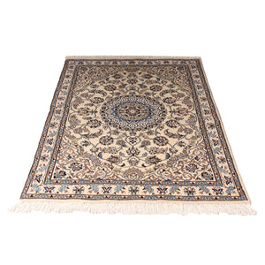Tapis persan - Nain - Royal - 148 x 97 cm - beige