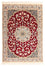Tapis persan - Nain - Royal - 148 x 96 cm - rouge foncé