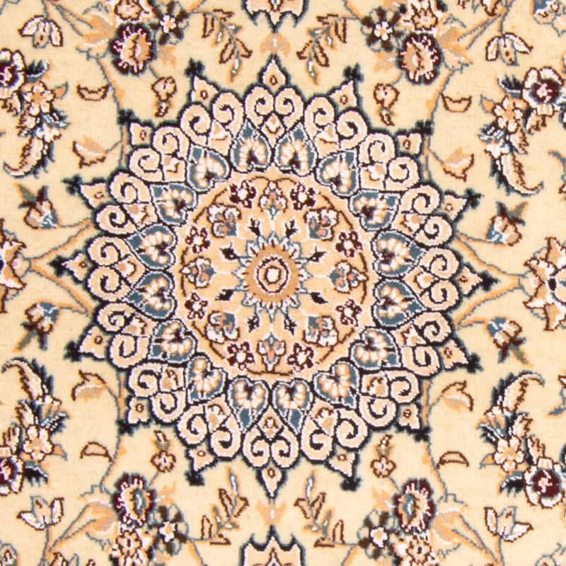 Tapis persan - Nain - Royal - 147 x 86 cm - beige