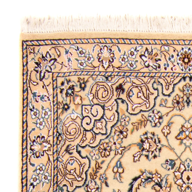 Tapis persan - Nain - Royal - 147 x 86 cm - beige
