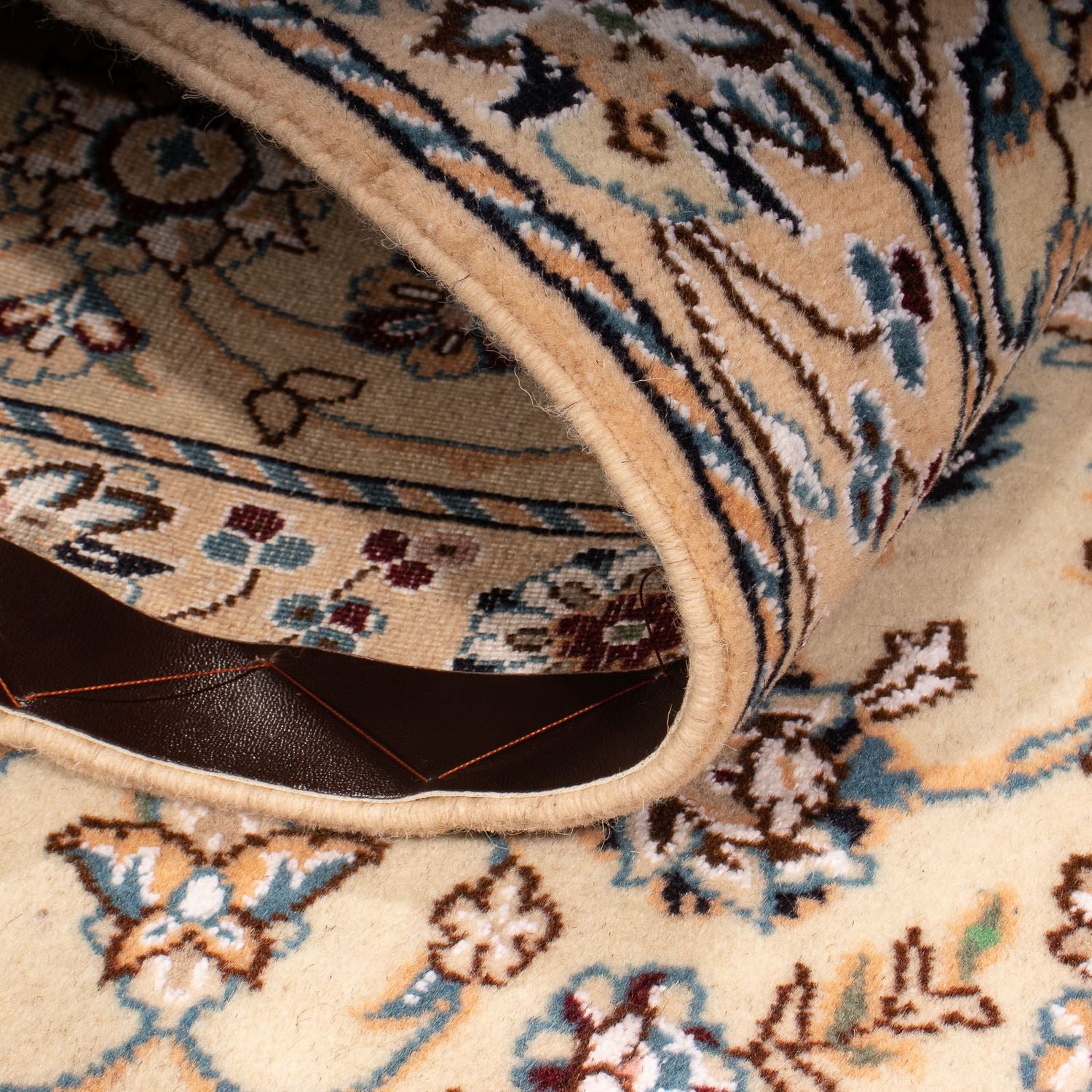 Tapis persan - Nain - Royal - 147 x 86 cm - beige