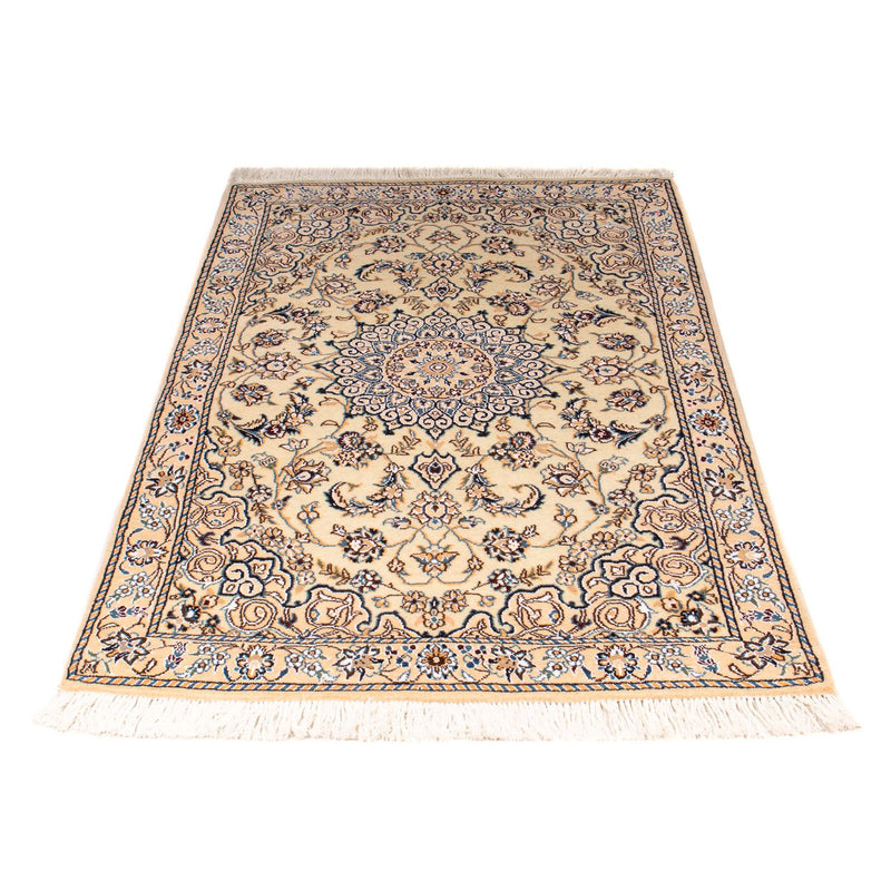 Tapis persan - Nain - Royal - 147 x 86 cm - beige