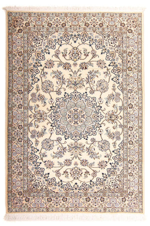 Tapis persan - Nain - Royal - 212 x 137 cm - beige