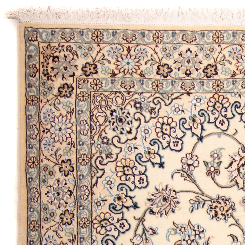 Tapis persan - Nain - Royal - 212 x 137 cm - beige