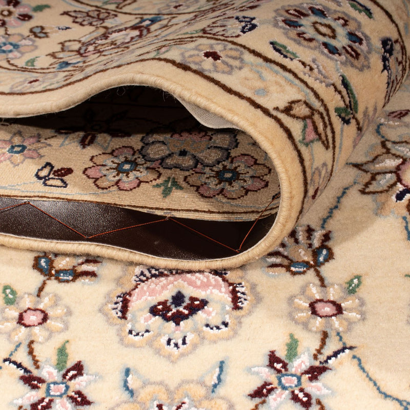 Tapis persan - Nain - Royal - 212 x 132 cm - beige