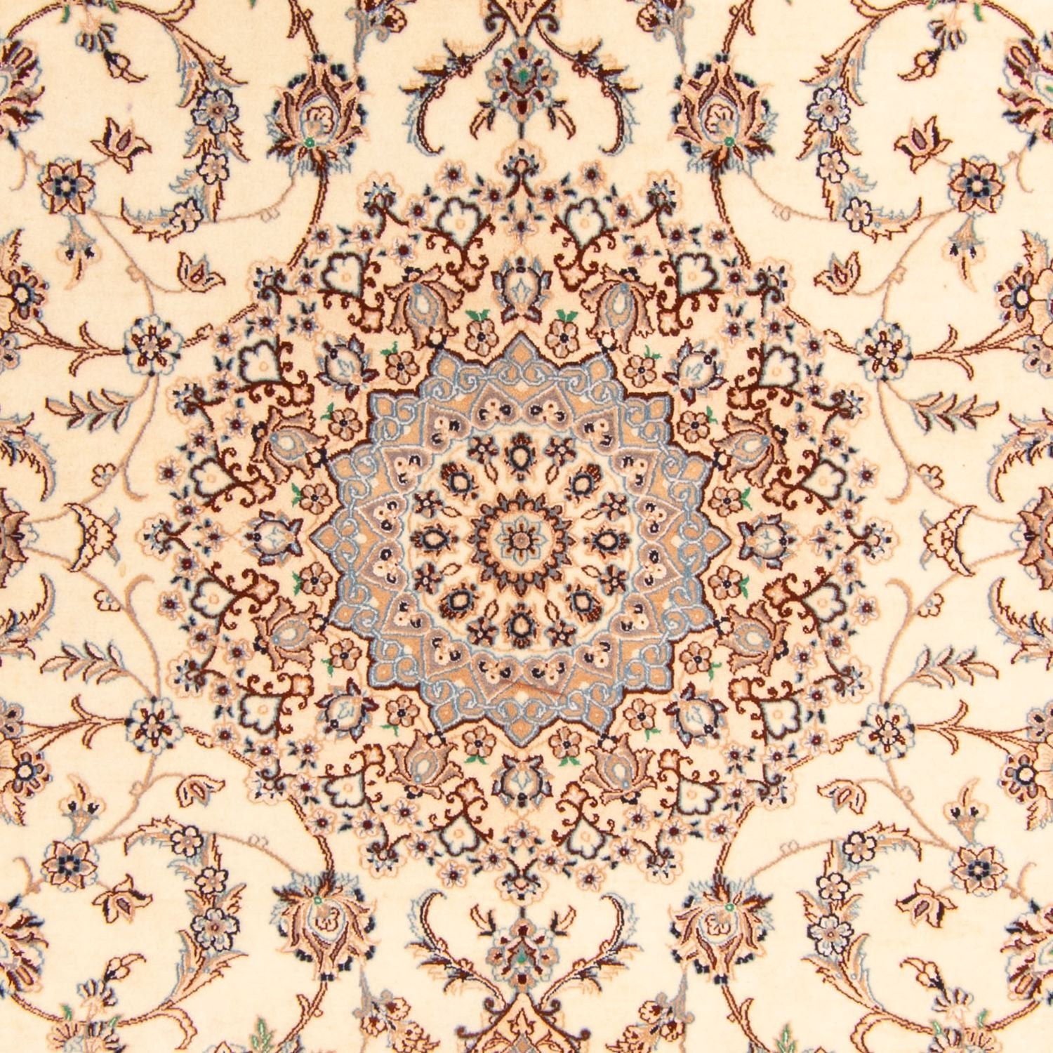 Tapis persan - Nain - Royal - 337 x 210 cm - beige