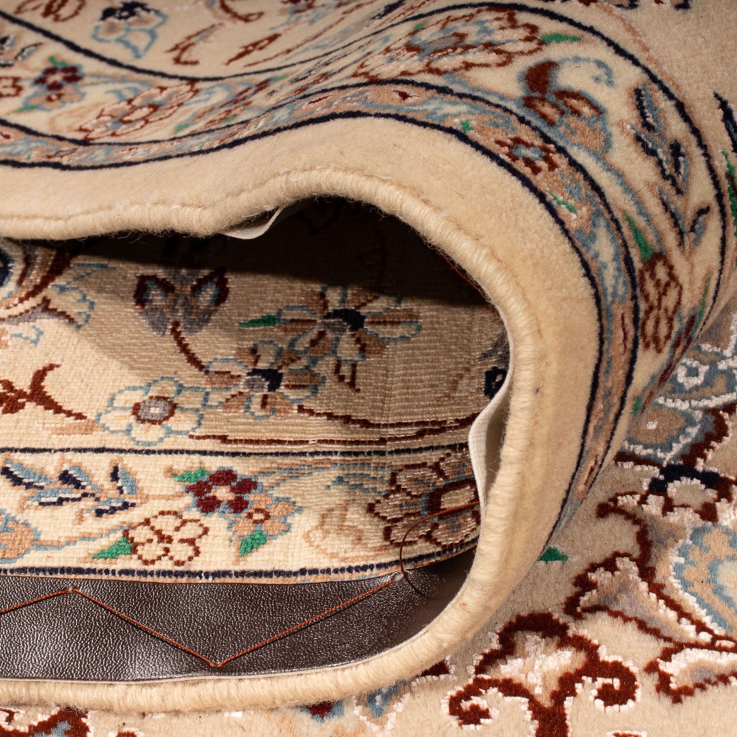 Tapis persan - Nain - Royal - 337 x 210 cm - beige