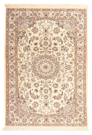 Tapis persan - Nain - Premium - 168 x 107 cm - beige