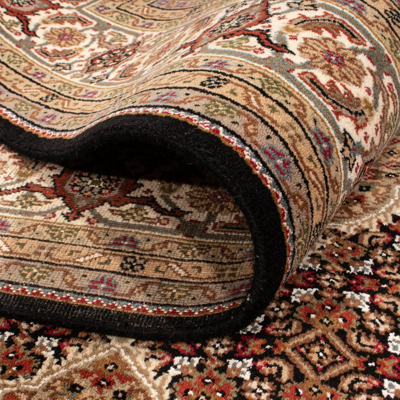 Tapis persan - Tabriz - 300 x 200 cm - bleu foncé