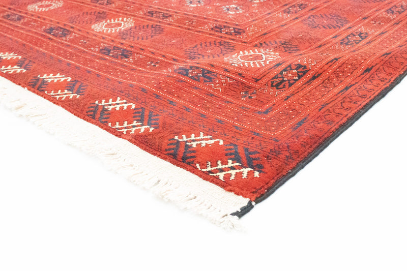 Tapis afghan - Boukhara - 293 x 196 cm - rouge