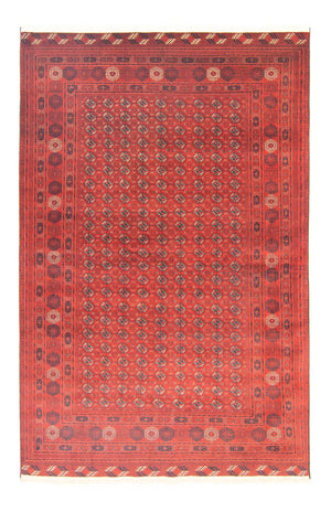 Tapis afghan - Boukhara - 295 x 192 cm - marron foncé
